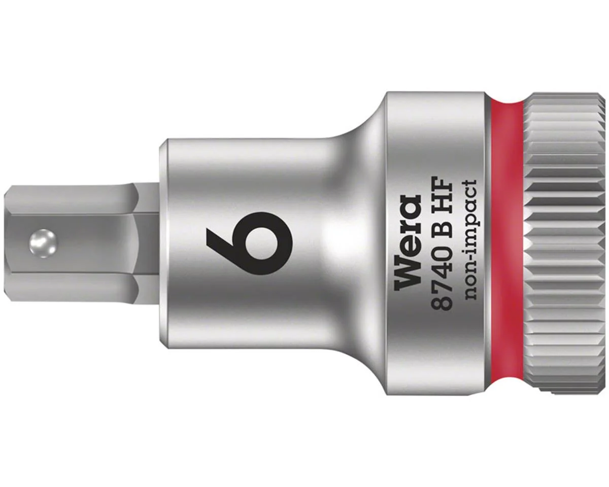 Wera 8740 B HF Bit (3/8" Socket) (35mm) (6mm)